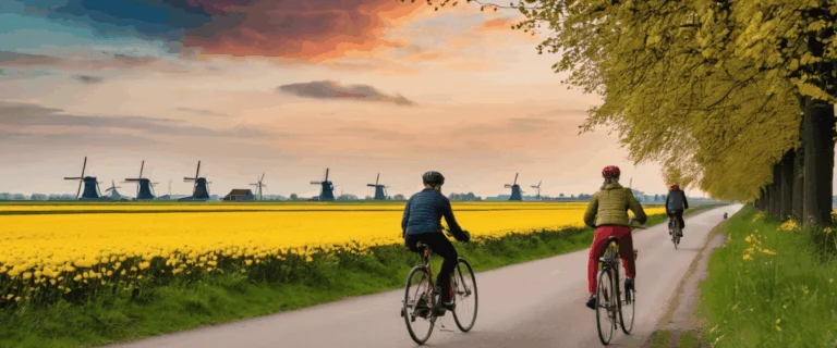 Circuits incontournables à vélo pour explorer la Hollande autrement